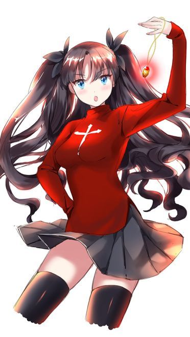 傲娇小公主 远坂凛手机壁纸分享