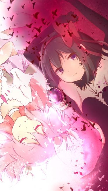 圆神大法 鹿目圆&晓美焰CP桌面壁纸