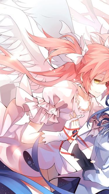 圆神大法 鹿目圆&晓美焰CP桌面壁纸