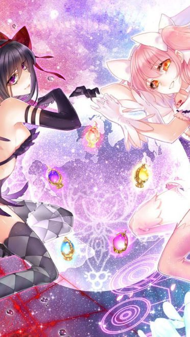 圆神大法 鹿目圆&晓美焰CP桌面壁纸