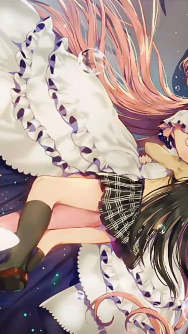 圆神大法 鹿目圆&晓美焰CP桌面壁纸