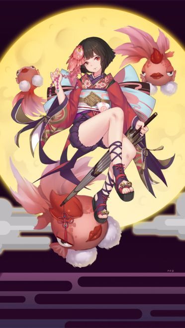 手游 阴阳师 神乐 安卓手机主题下载