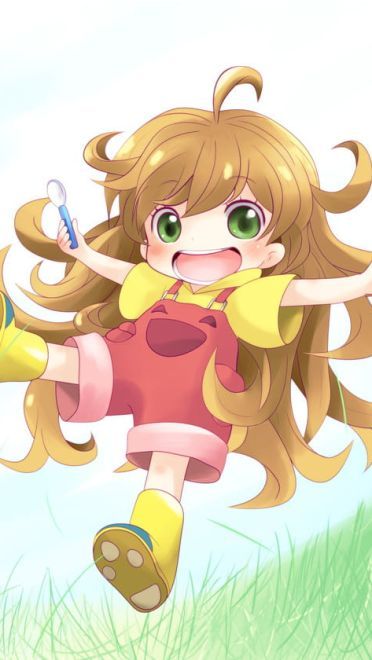 想要一只元气的女儿吗 天真与闪电 手机壁纸