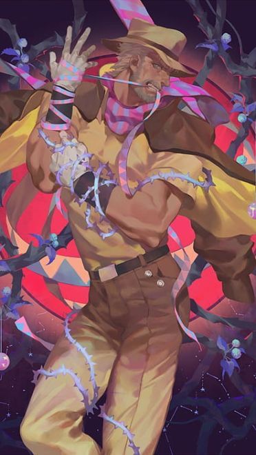 JOJO第三部 插画系列美图手机壁纸