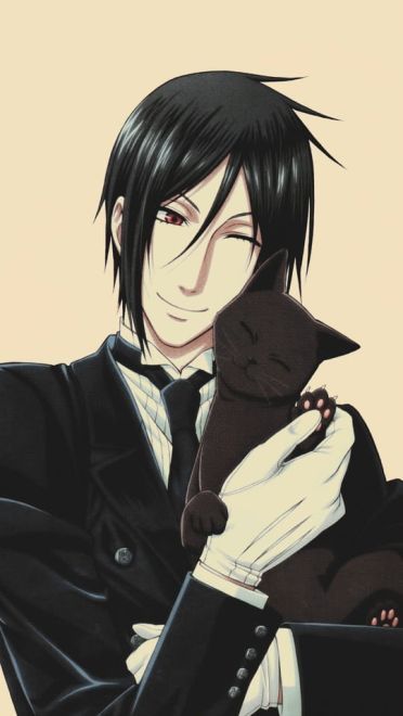 酷酷的黑执事 手机壁纸