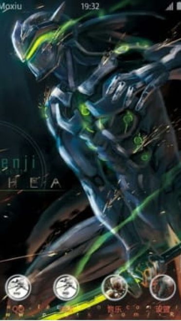 守望先锋 源氏 安卓手机主题下载