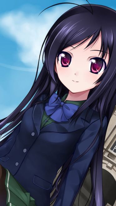 加速世界壁纸 学生会副会长黑雪姬手机壁纸下载