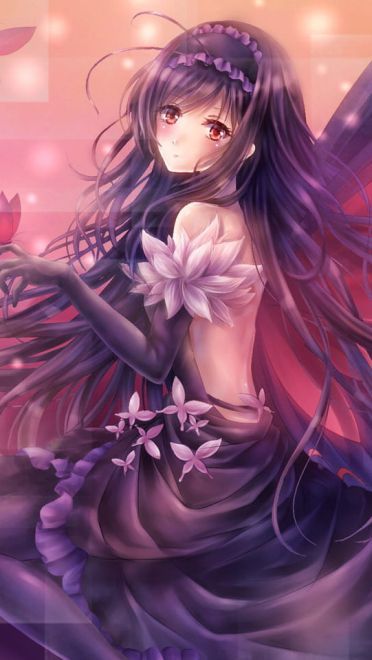 加速世界壁纸 学生会副会长黑雪姬手机壁纸下载