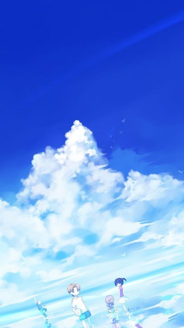 天空与云 美爆的天空插画壁纸 还不快戳进来(1)