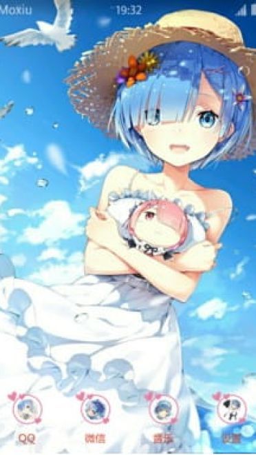 从零开始的异世界生活 雷姆酱 安卓手机主题下载