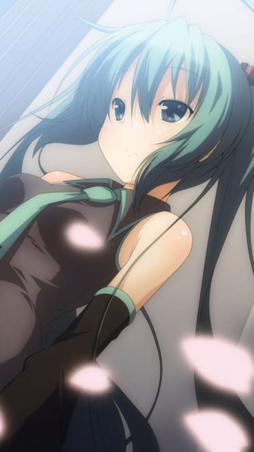 月光下的少女 动漫手机壁纸下载(1)