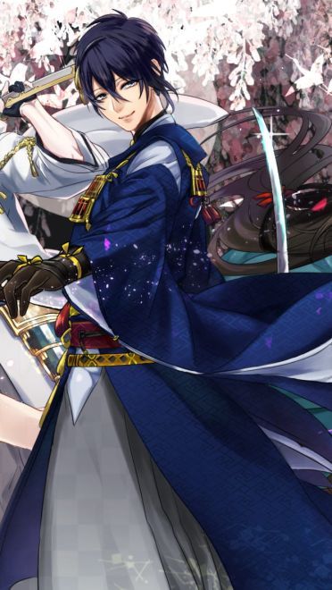 刀剑乱舞 三日月宗近 精选桌面壁纸(1)