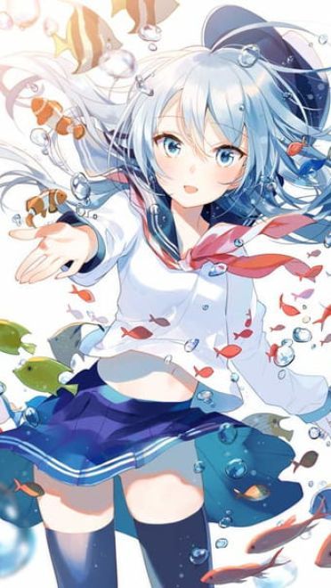 你身上有她的味道 少女动漫手机壁纸下载(1)