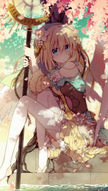 你身上有她的味道 少女动漫手机壁纸下载(1)