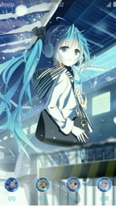 初音未来 守望远方 安卓手机主题下载