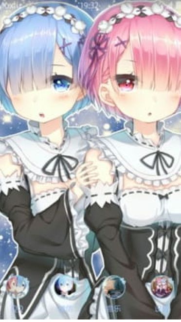 从零开始的异世界生活 拉姆蕾姆 安卓手机主题下载