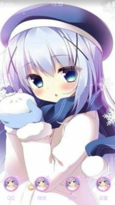 请问今天要来点智乃吗？萌萌的安卓手机主题下载