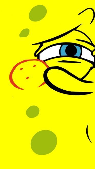 黄色方块海绵 海绵宝宝 高清电脑壁纸下载(1)