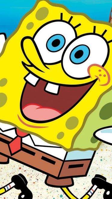 黄色方块海绵 海绵宝宝 高清电脑壁纸下载(1)