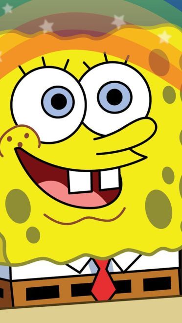 黄色方块海绵 海绵宝宝 高清电脑壁纸下载(1)