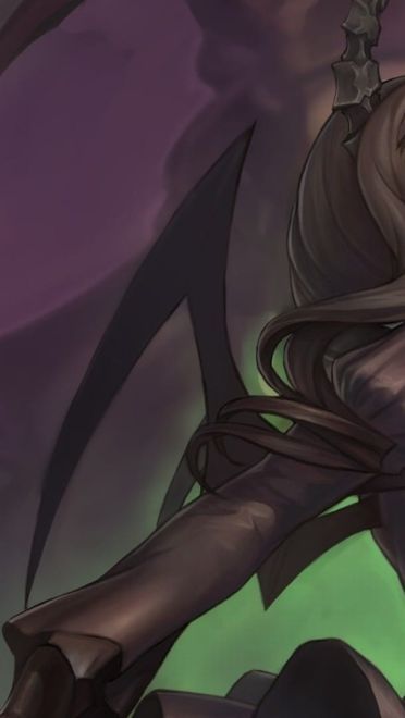 左眼里跳动的蓝色火焰 黑岩射手 高清电脑壁纸下载(1)