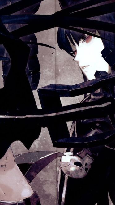 左眼里跳动的蓝色火焰 黑岩射手 高清电脑壁纸下载(1)