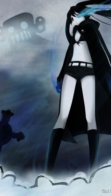 左眼里跳动的蓝色火焰 黑岩射手 高清电脑壁纸下载(1)