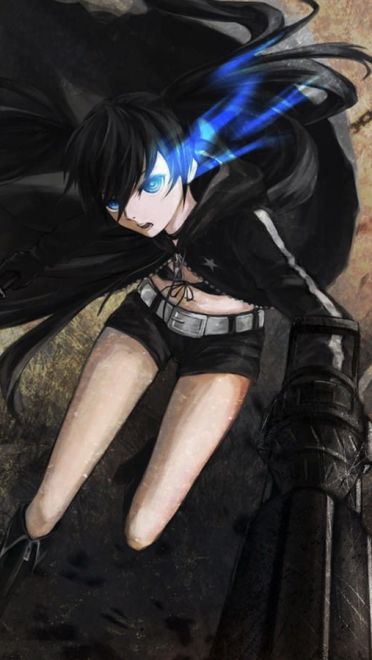 左眼里跳动的蓝色火焰 黑岩射手 高清电脑壁纸下载(1)