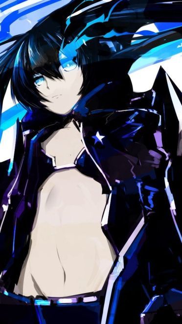 左眼里跳动的蓝色火焰 黑岩射手 高清电脑壁纸下载(1)