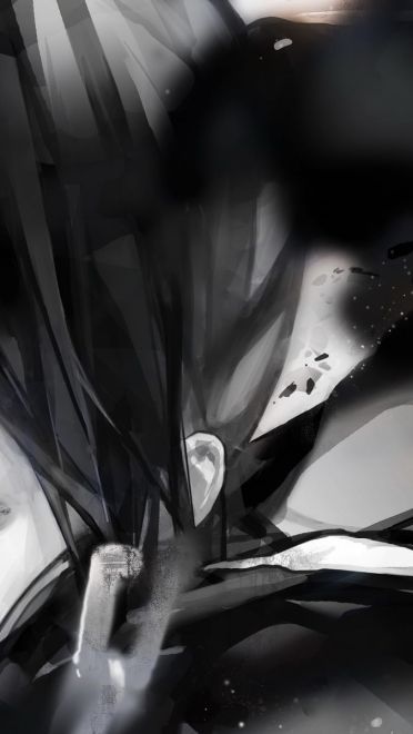 左眼里跳动的蓝色火焰 黑岩射手 高清电脑壁纸下载(1)