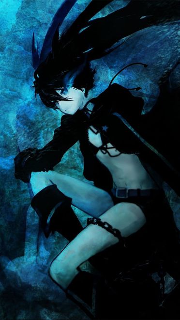 左眼里跳动的蓝色火焰 黑岩射手 高清电脑壁纸下载(1)