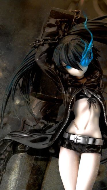 左眼里跳动的蓝色火焰 黑岩射手 高清电脑壁纸下载(1)