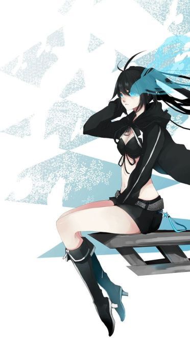 左眼里跳动的蓝色火焰 黑岩射手 高清电脑壁纸下载(1)