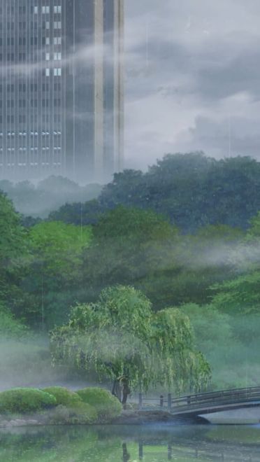 新海诚 言叶之庭&动漫风景 高清电脑壁纸下载(1)