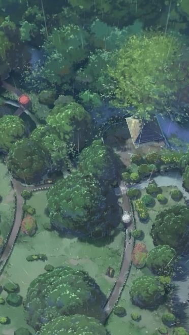 新海诚 言叶之庭&动漫风景 高清电脑壁纸下载(1)