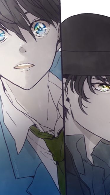 名侦探柯南 同人画作桌面壁纸