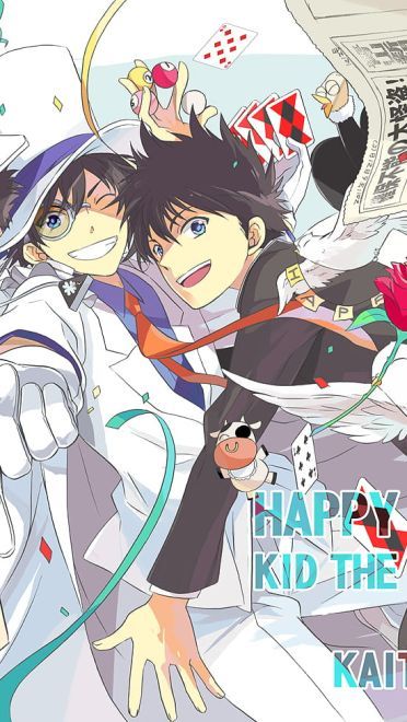 名侦探柯南 同人画作桌面壁纸