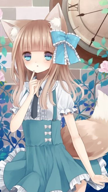 兽化少女 萌系手机壁纸图集