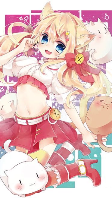 兽化少女 萌系手机壁纸图集