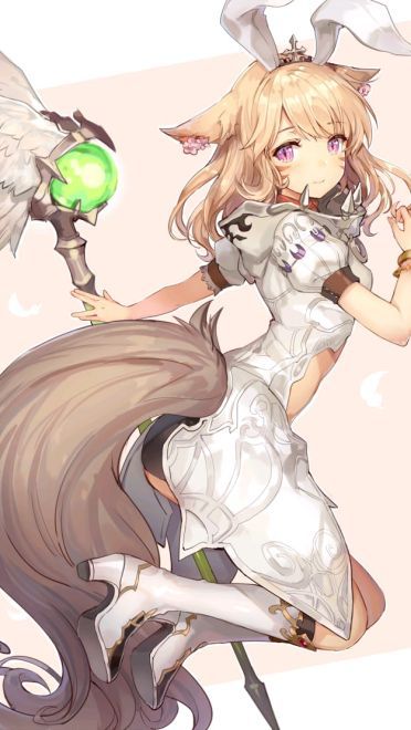 兽化少女 萌系手机壁纸图集