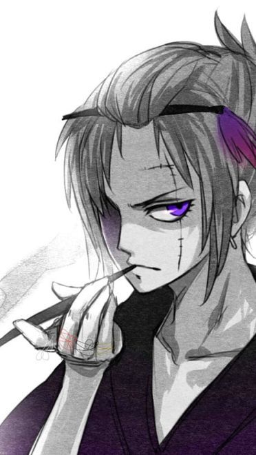 银魂系列超帅黑白手机壁纸下载 速来舔屏