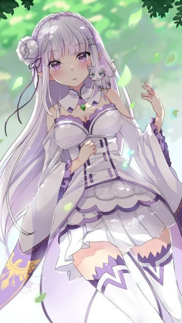 从零开始的爱蜜莉雅 动漫手机壁纸下载