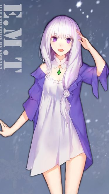 从零开始的爱蜜莉雅 动漫手机壁纸下载