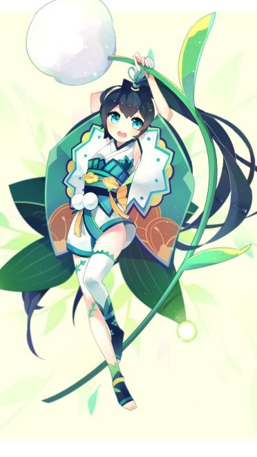 网易手游阴阳师 沉迷于输出见死不救 荧草 高清手机壁纸下载