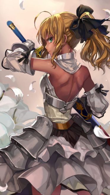 fate saber 吾王精选手机壁纸下载