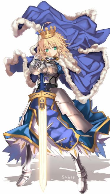 fate saber 吾王精选手机壁纸下载