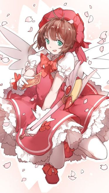 初代萌王 木之本樱 动漫手机壁纸下载