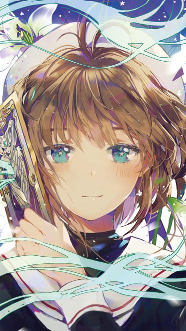 初代萌王 木之本樱 动漫手机壁纸下载