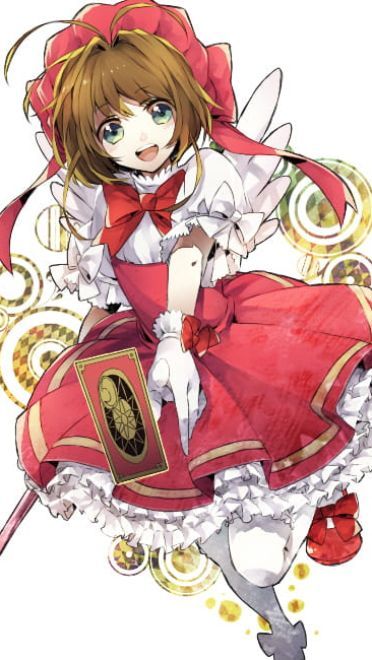 初代萌王 木之本樱 动漫手机壁纸下载