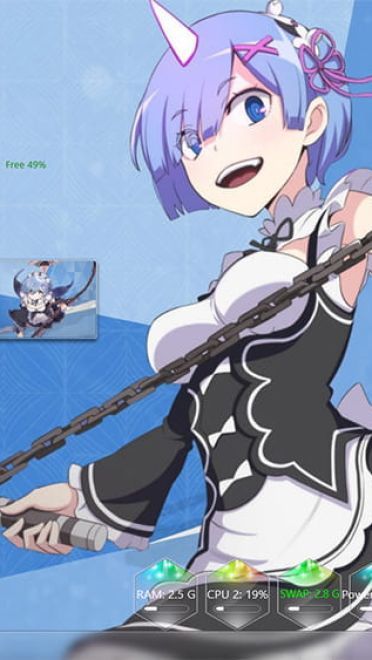 好久不见的蕾姆老婆 从零开始 win10主题